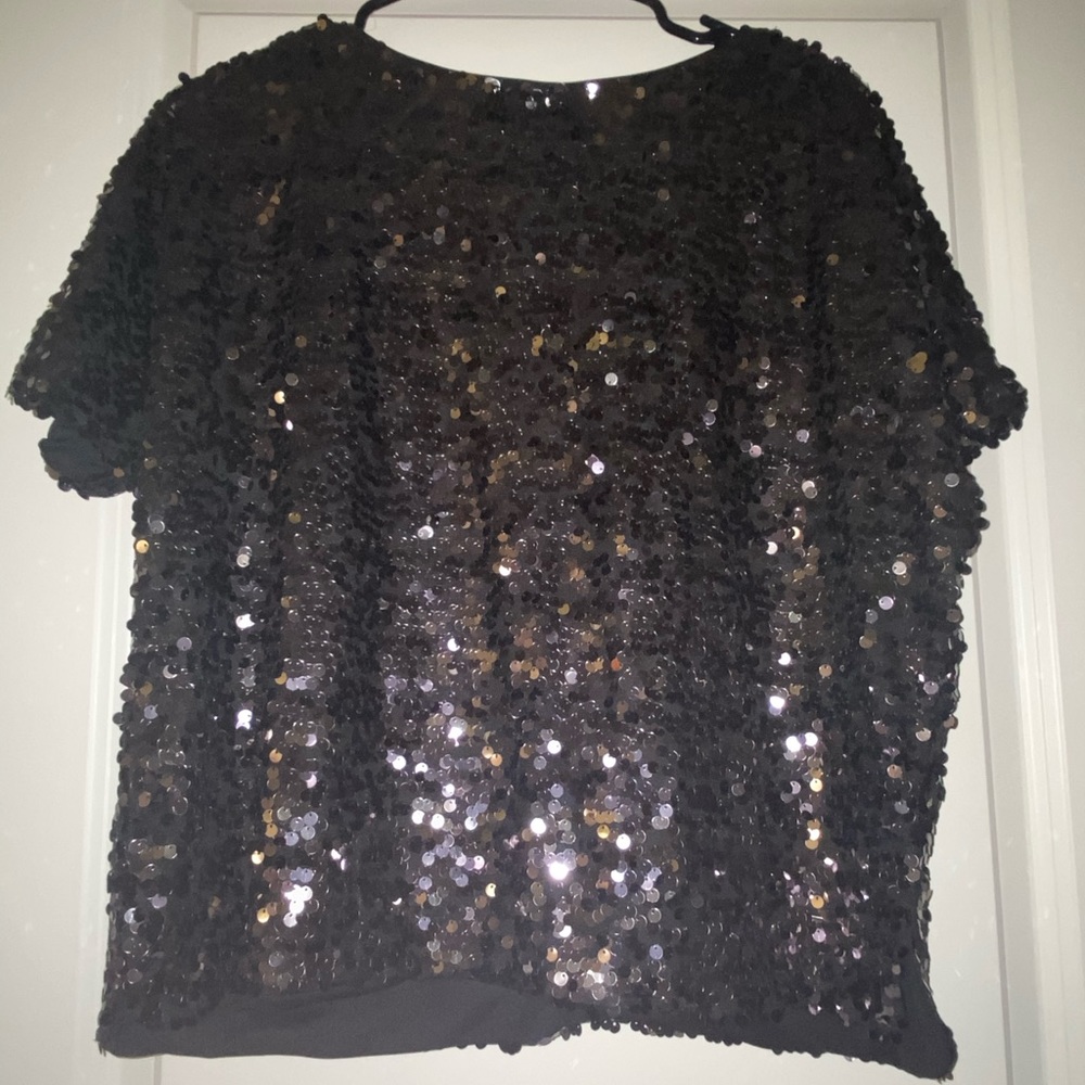 Sequined H&M top